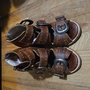 Freebird by Steven 'Violet' Sandals in Browm Size 7
